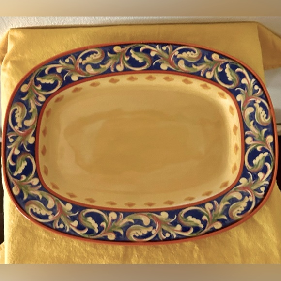 Pfaltzgraff 12” Villa della Luna platter. 2004 - Picture 2 of 10